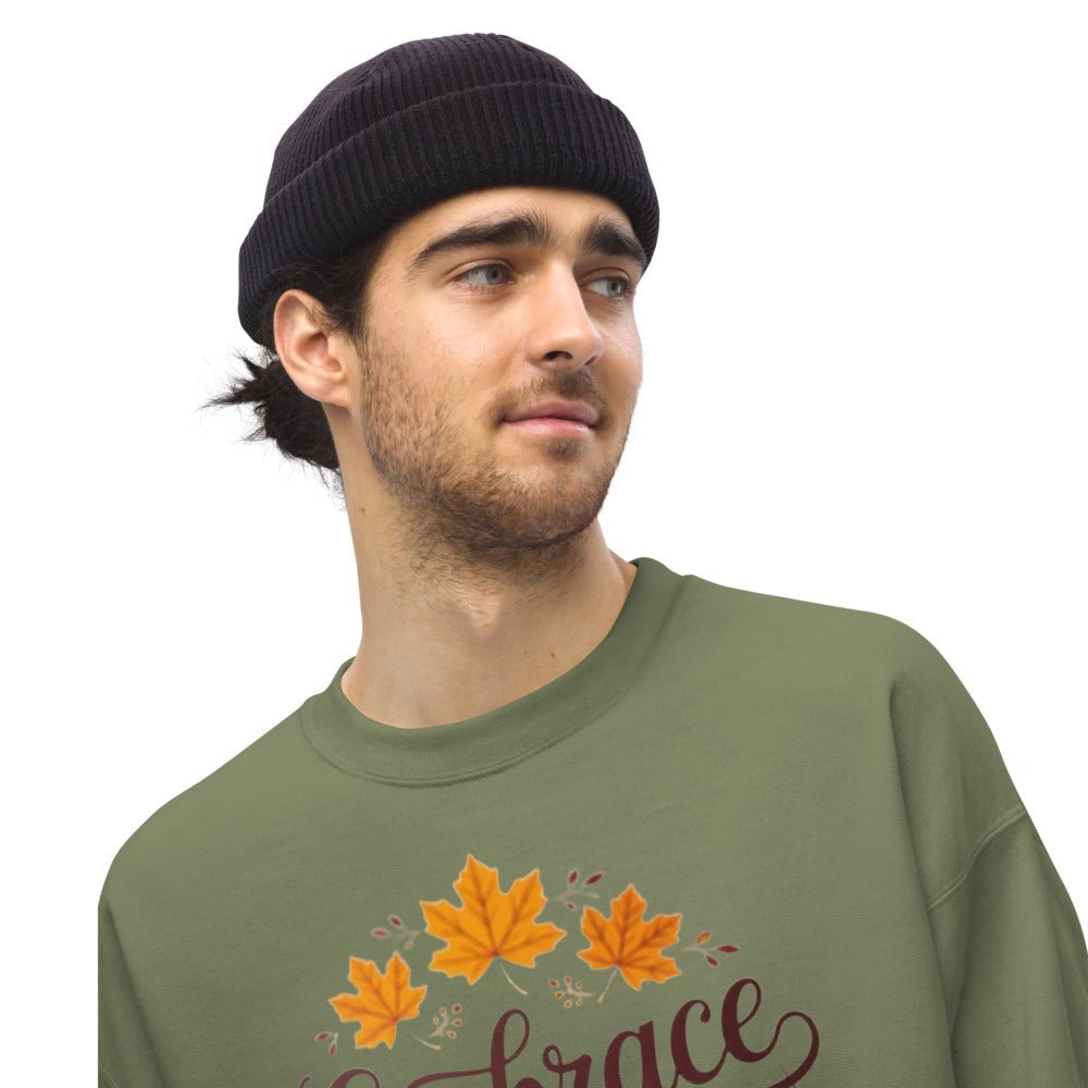 Unisex Sweatshirt | Embrace the Joy - Elora Moda