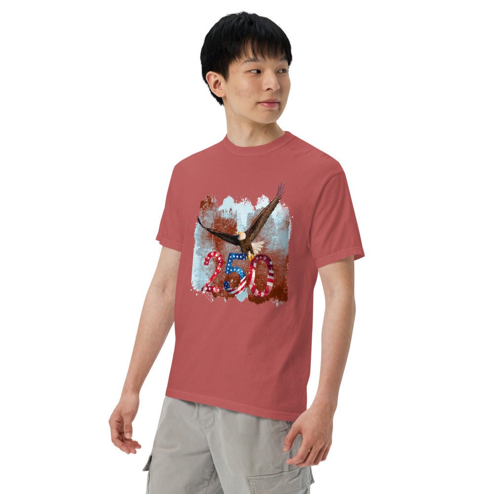 Men heavyweight tee - 250th - Elora Moda