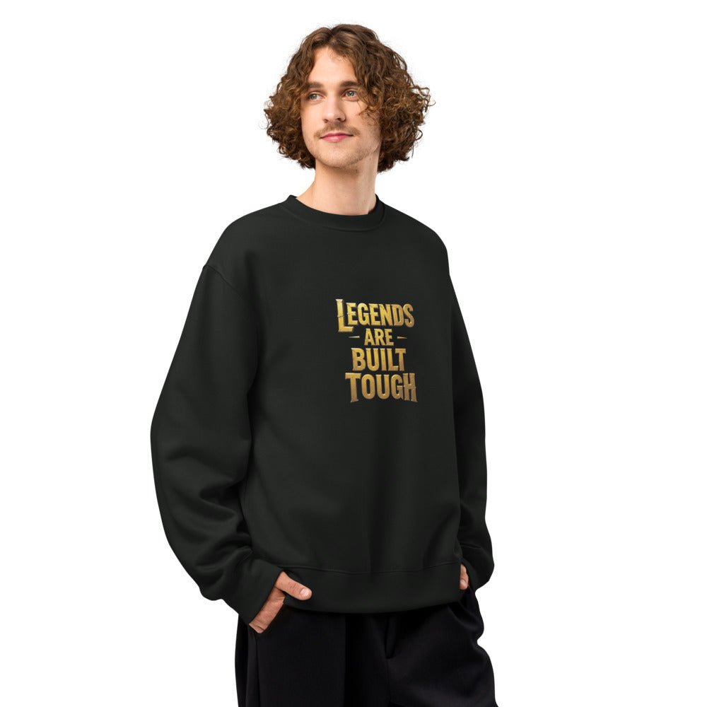 Oversized heavyweight sweatshirt - Elora Moda