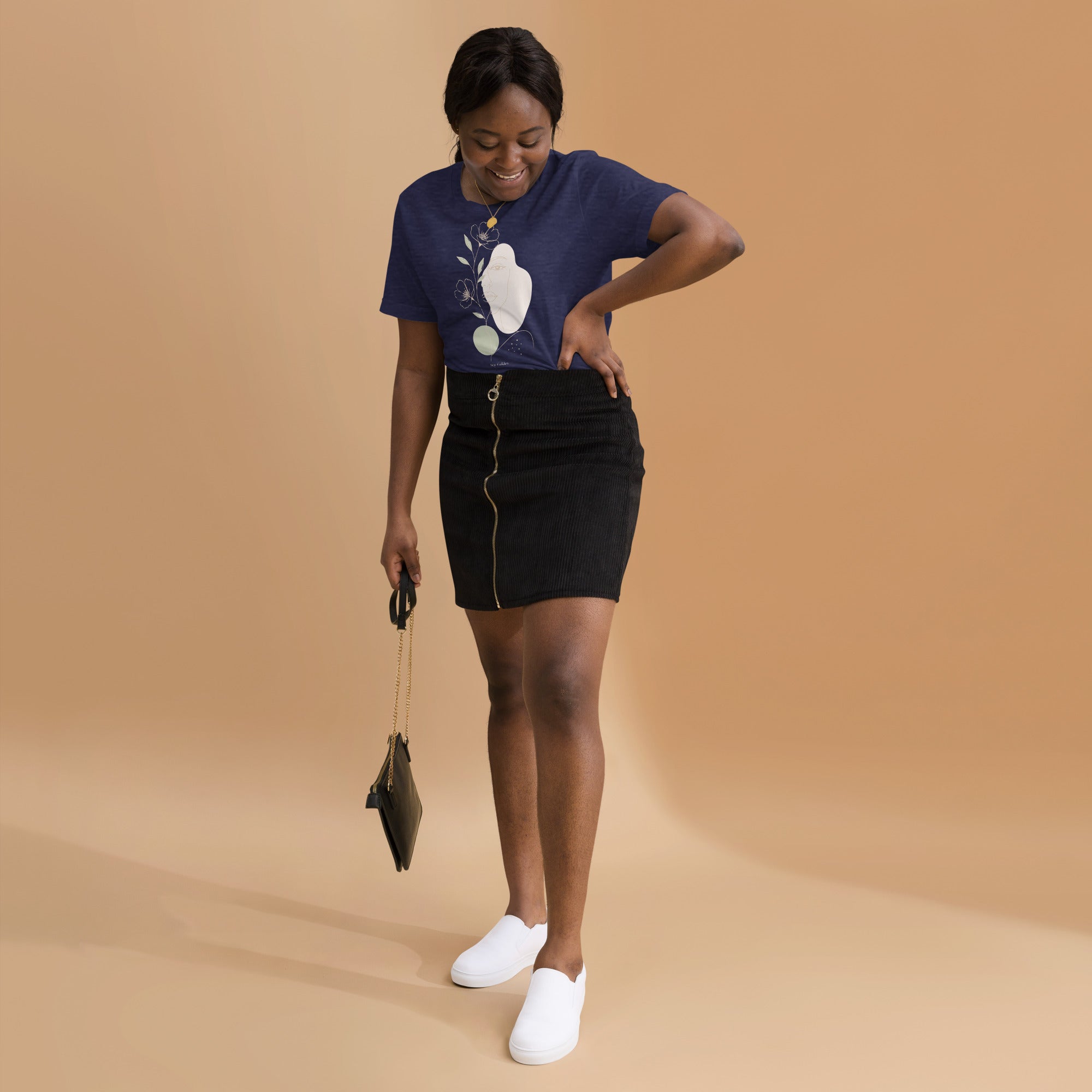 Women t-shirt - Stay Golden - Elora Moda