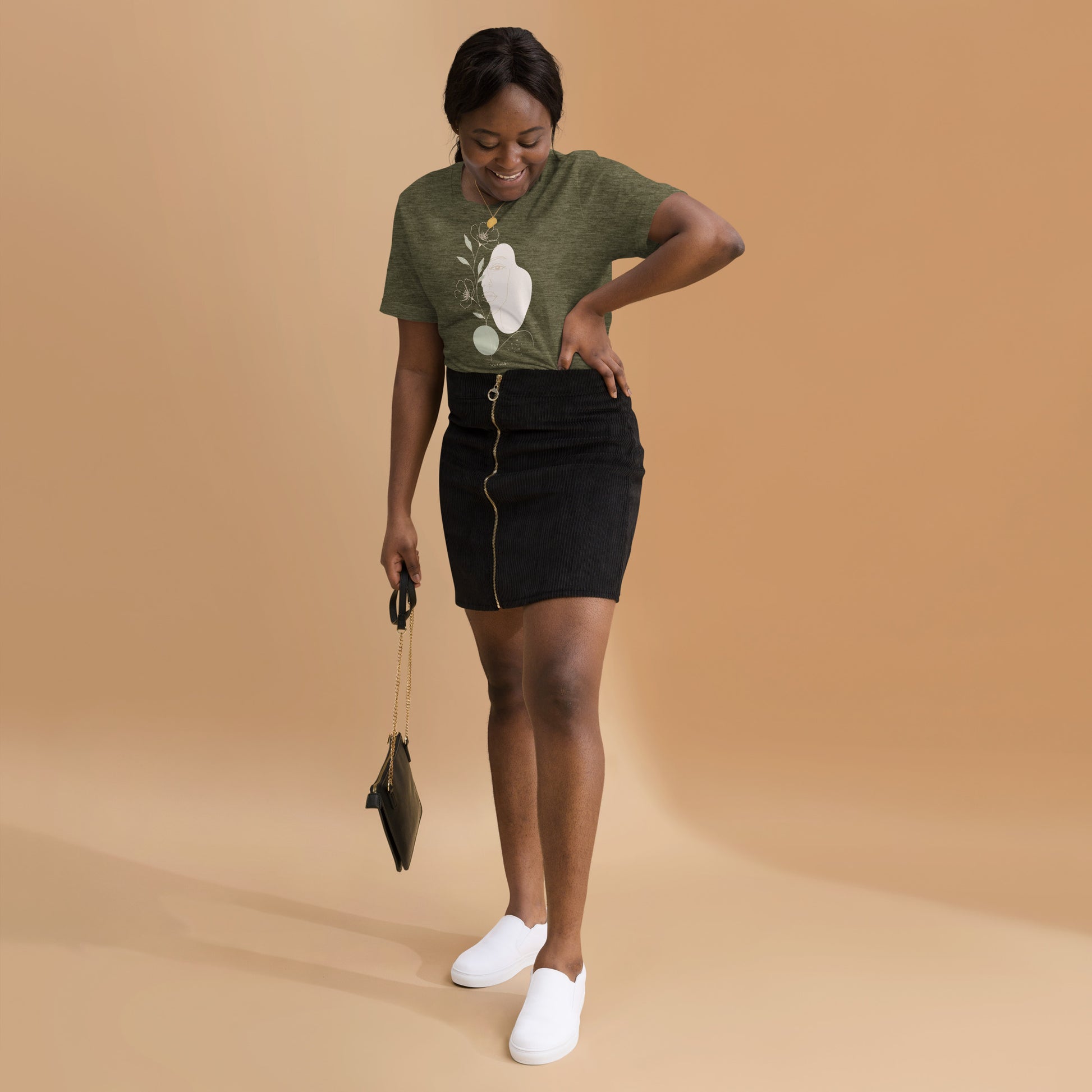 Women t-shirt - Stay Golden - Elora Moda