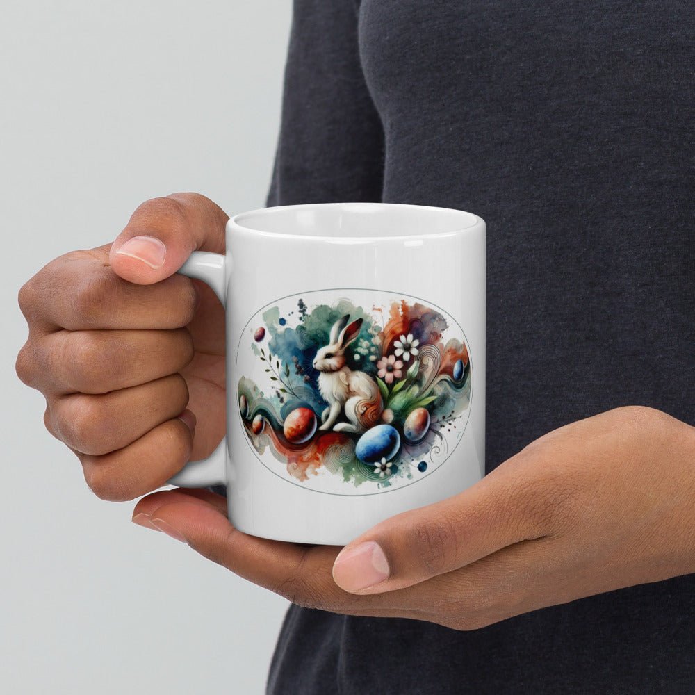 Easter Coffee Mug | Personalized Coffee Cup for Gifts, Custom Teacup, Monogrammed Drinkware, Unique Kitchen Decor & Home Essentials - Elora Moda