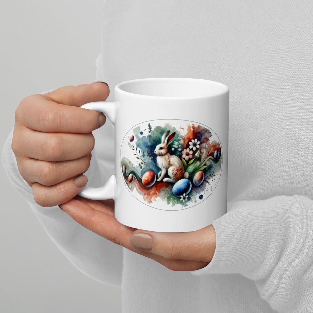 Easter Coffee Mug | Personalized Coffee Cup for Gifts, Custom Teacup, Monogrammed Drinkware, Unique Kitchen Decor & Home Essentials - Elora Moda