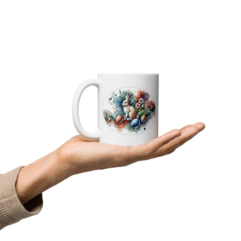 Easter Coffee Mug | Personalized Coffee Cup for Gifts, Custom Teacup, Monogrammed Drinkware, Unique Kitchen Decor & Home Essentials - Elora Moda