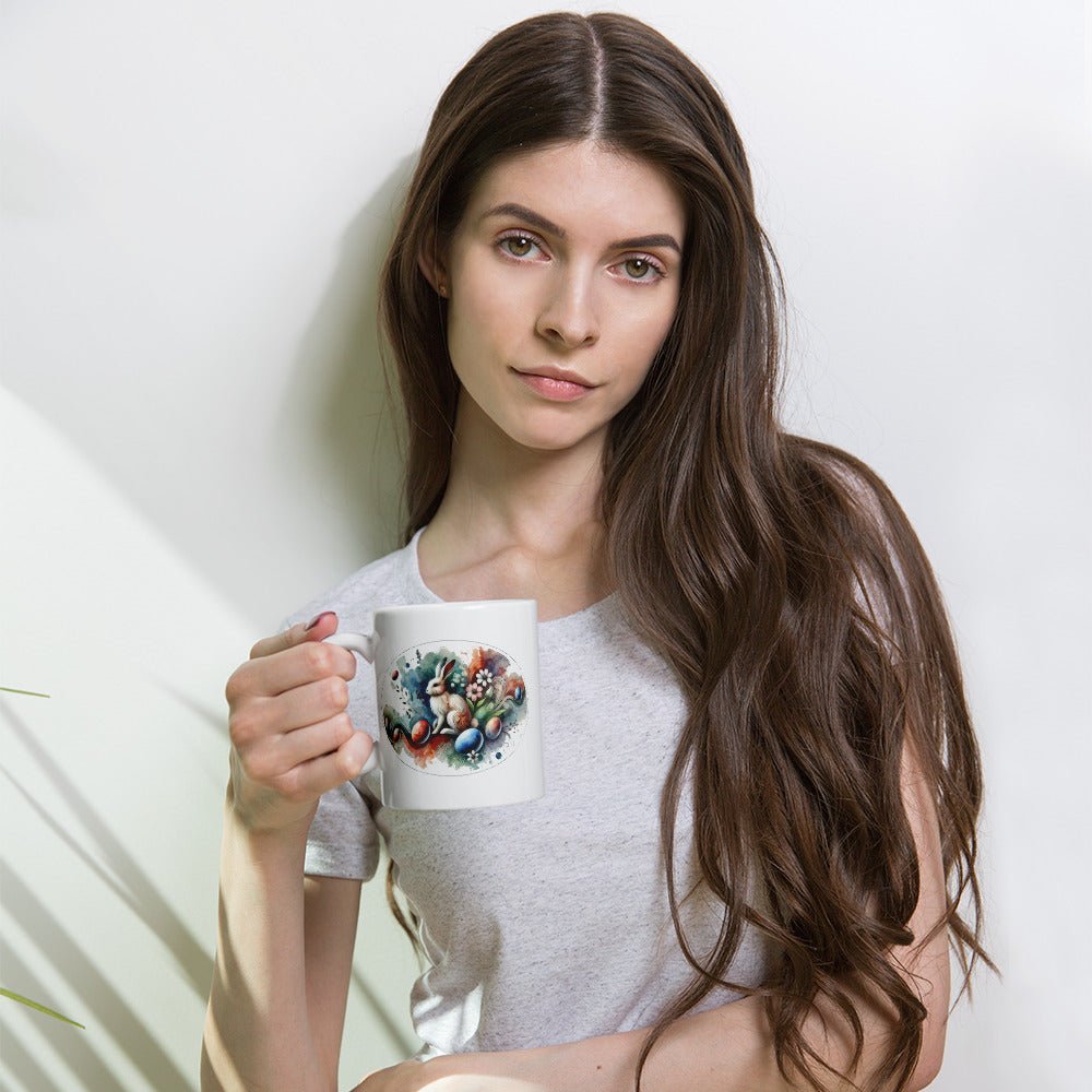 Easter Coffee Mug | Personalized Coffee Cup for Gifts, Custom Teacup, Monogrammed Drinkware, Unique Kitchen Decor & Home Essentials - Elora Moda