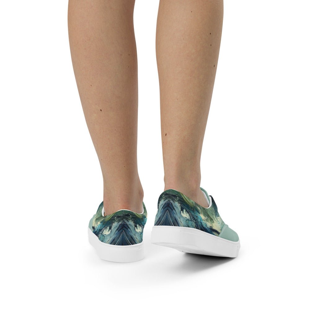 Canvas shoes women’s lace - up casual sneakers, lightweight breathable footwear, versatile fashion, everyday comfort shoes for spring & summer - Elora Moda