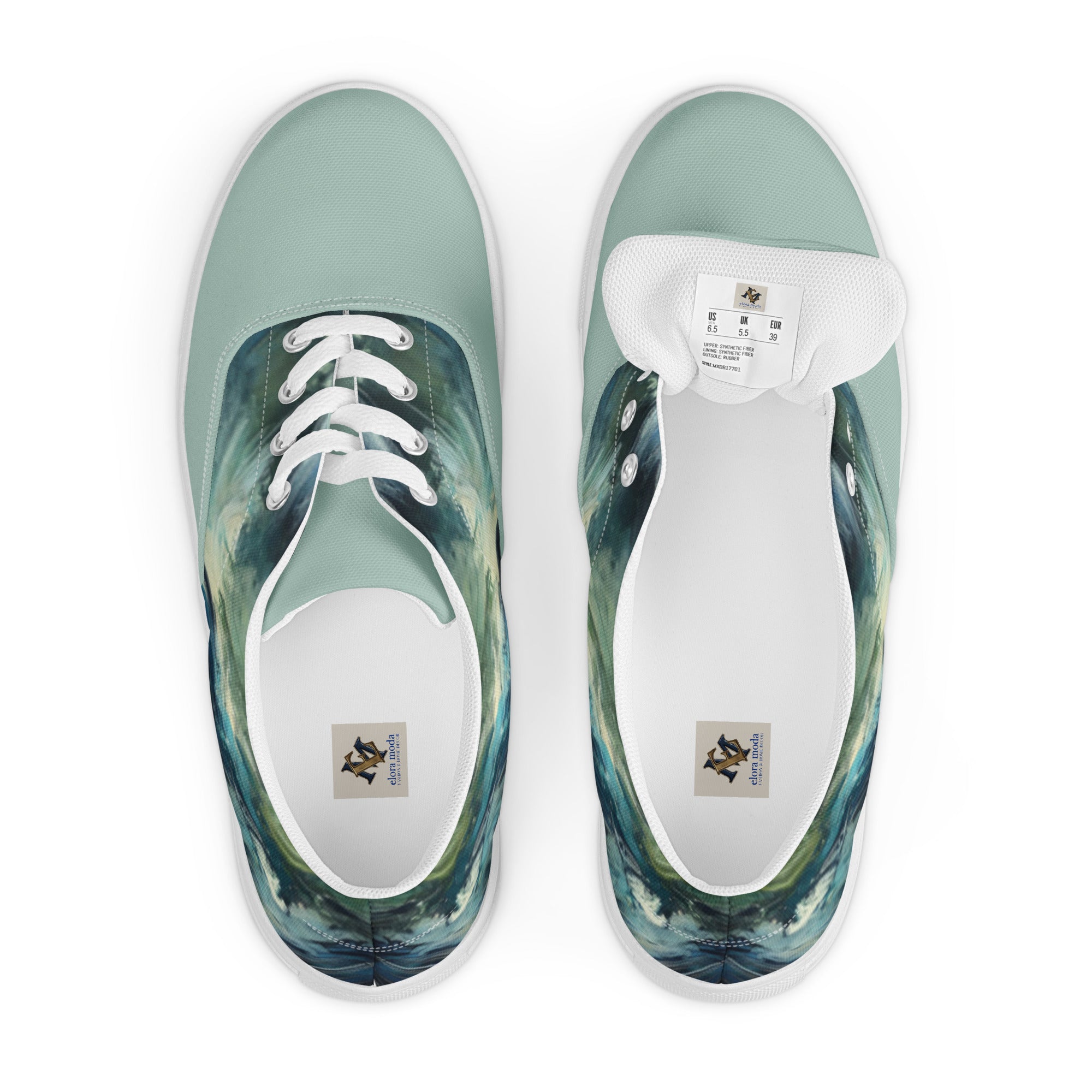 Canvas shoes women’s lace - up casual sneakers, lightweight breathable footwear, versatile fashion, everyday comfort shoes for spring & summer - Elora Moda