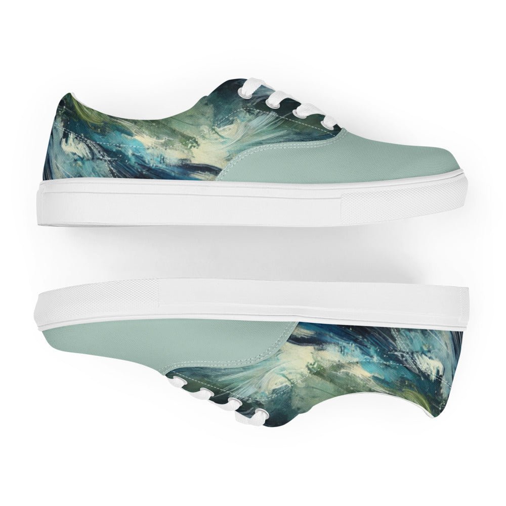 Canvas shoes women’s lace - up casual sneakers, lightweight breathable footwear, versatile fashion, everyday comfort shoes for spring & summer - Elora Moda