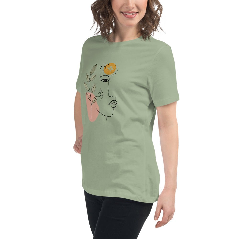 Women's Relaxed T-Shirt - Femme Forte - Elora Moda