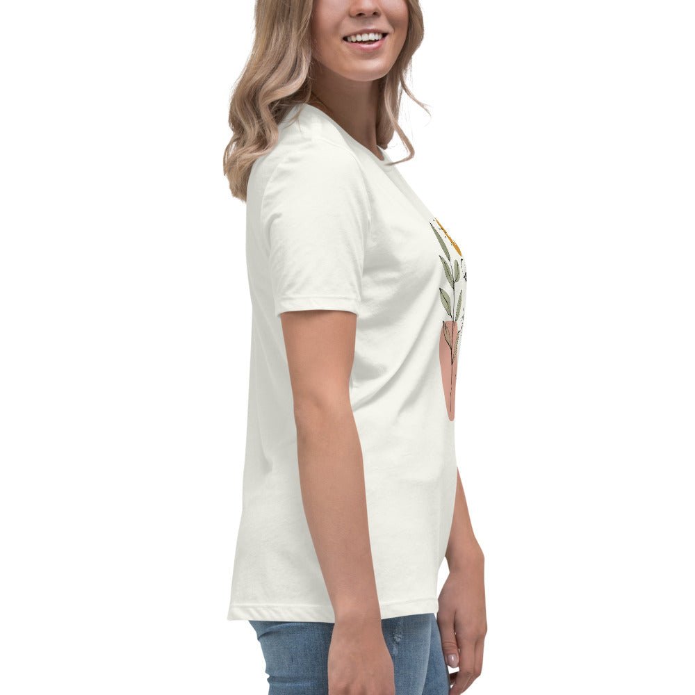 Women's Relaxed T-Shirt - Femme Forte - Elora Moda