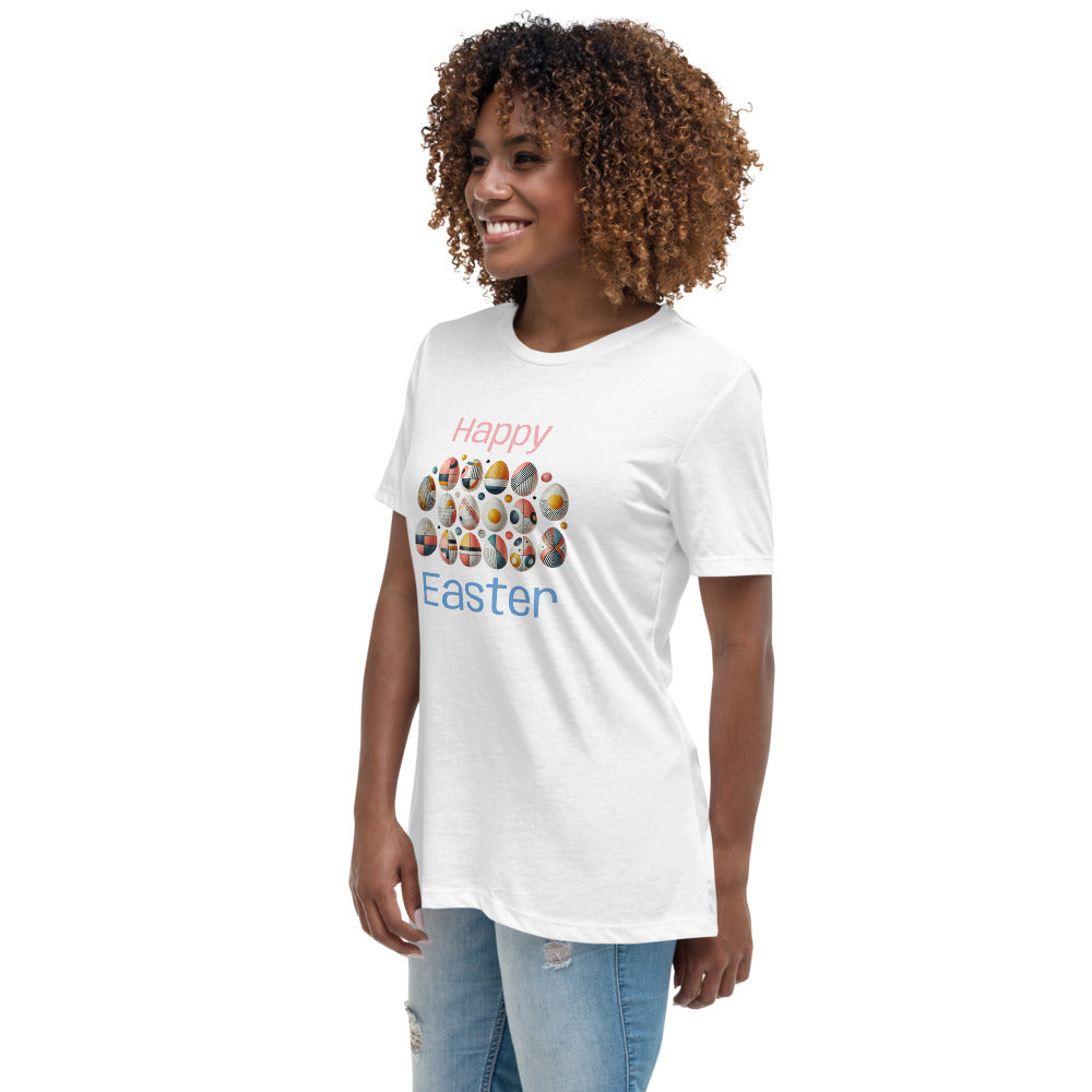 Abstract Easter Tee - Cute Spring Apparel, Trendy Graphic T-Shirt, Relaxed Fit, Perfect 2025 Spring Gifts & Easter Outfits