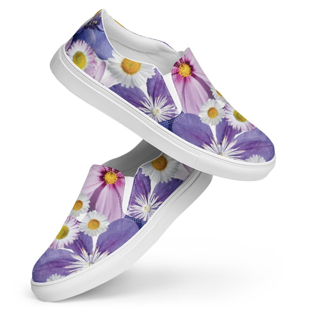 Trendy Women's Shoes | Women's Slip - On Canvas Shoes for Comfortable Everyday Wear | Stylish Casual Sneakers - Elora Moda