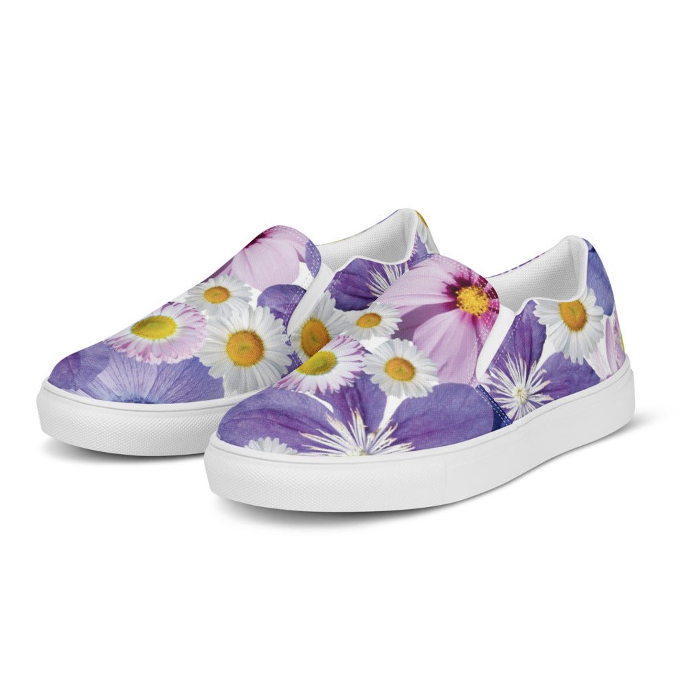 Trendy Women's Shoes | Women's Slip - On Canvas Shoes for Comfortable Everyday Wear | Stylish Casual Sneakers - Elora Moda