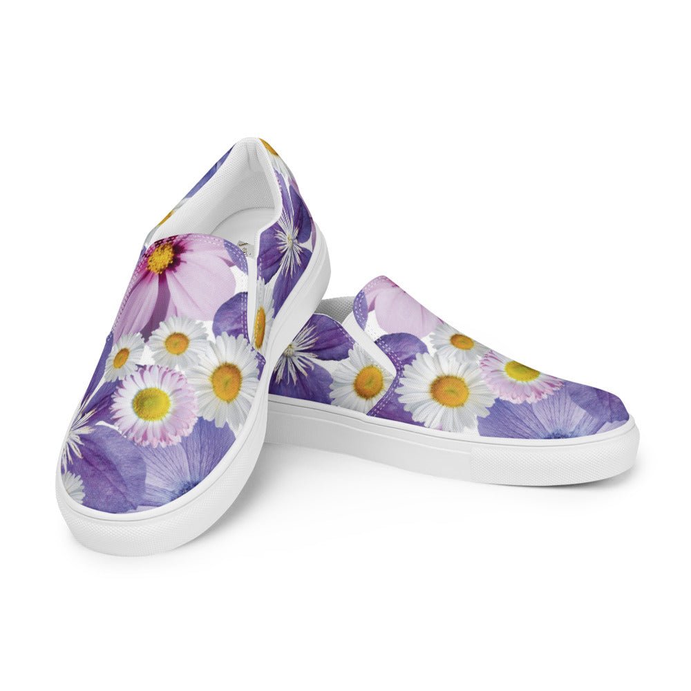 Trendy Women's Shoes | Women's Slip - On Canvas Shoes for Comfortable Everyday Wear | Stylish Casual Sneakers - Elora Moda