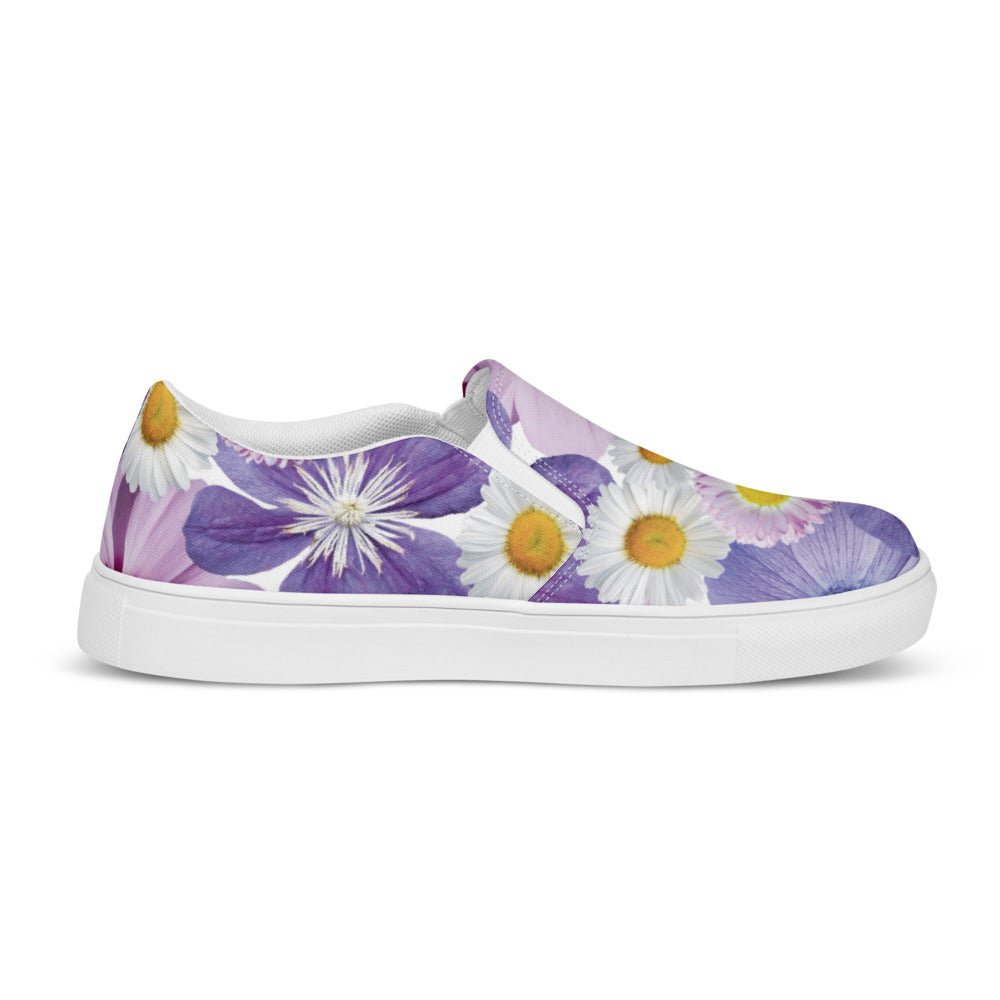 Trendy Women's Shoes | Women's Slip - On Canvas Shoes for Comfortable Everyday Wear | Stylish Casual Sneakers - Elora Moda